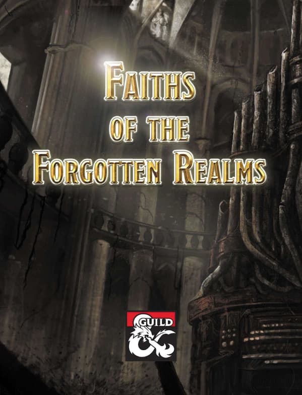 Faiths of the Forgotten Realms D&D 5e supplement cover image