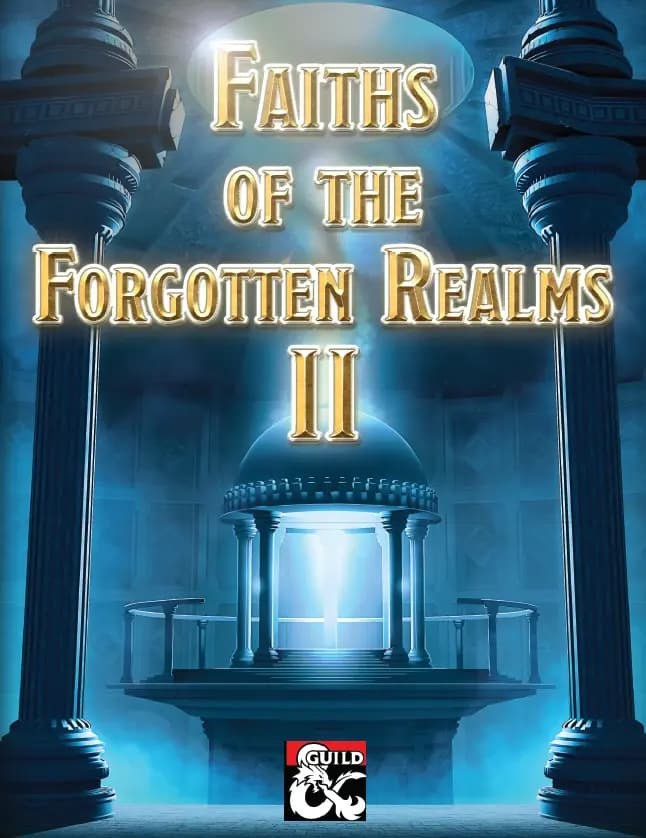 Faiths of the Forgotten Realms II D&D 5e supplement cover image